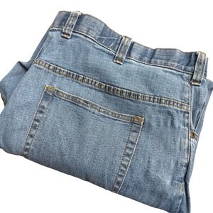 Harbor Bay Continuous Comfort Waistband‎ Jeans Mens Size 46x30(44x28) Blue